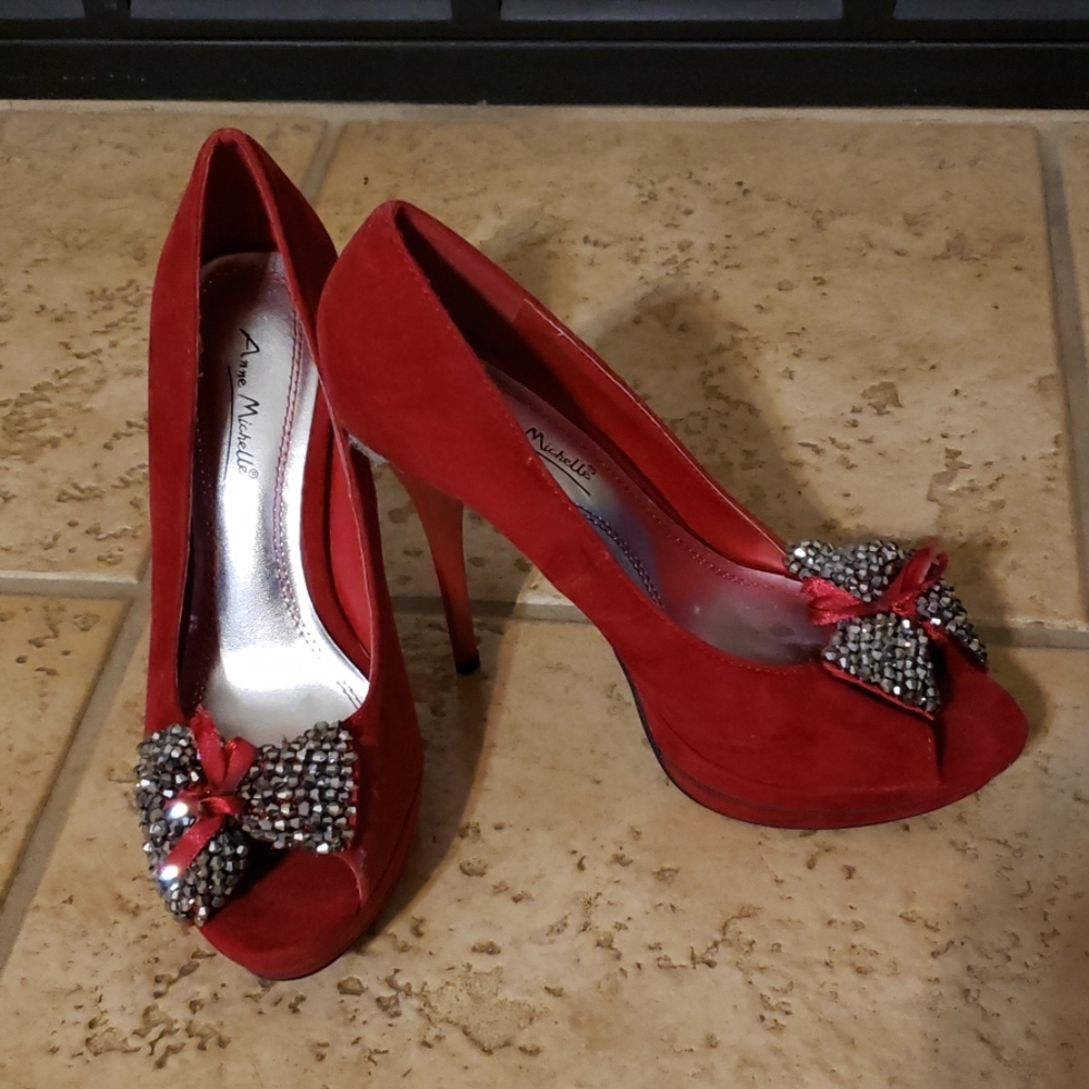 Red Stiletto Heels